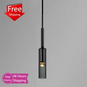Bottle Pendant Light Modern Bedroom Bedside Kitchen Dining Room Restaurant Hanging Lamp Ceiling Chandelier Lighting Decoration
